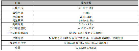 西藏利達LD1002EN(F)火災聲光警報器(非編碼型)